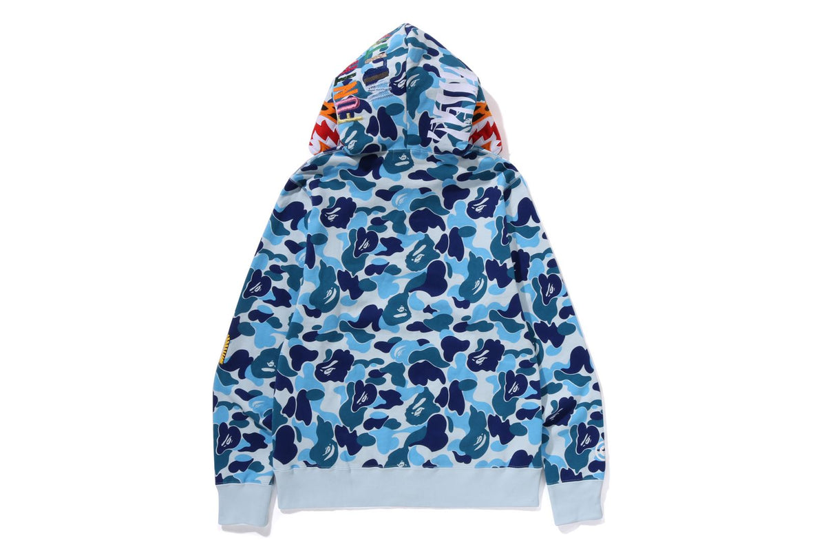 A BATHING APE® Abc Camo Tiger Full Zip Hoodie Bape official