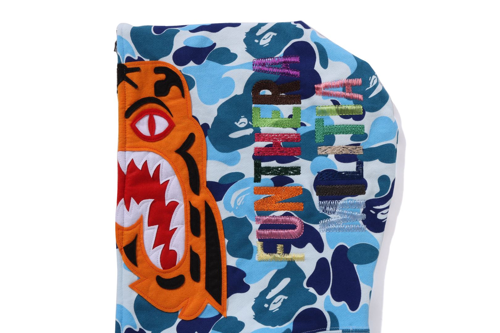 A BATHING APE® Abc Camo Tiger Full Zip Hoodie | Bape official