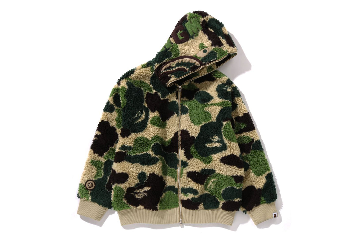 ABC CAMO BOA SHARK RELAXED FIT FULL ZIP HOODIE