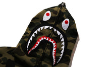 1ST CAMO SHARK FULL ZIP HOODIE LADIES