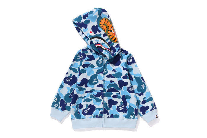 ABC CAMO SHARK ZIP HOODIE