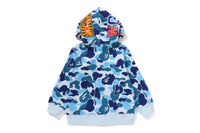 ABC CAMO SHARK ZIP HOODIE