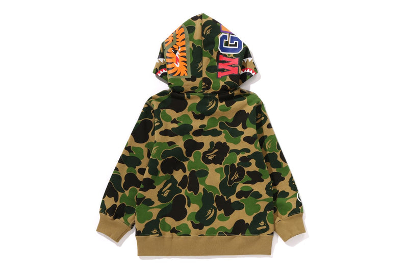 ABC CAMO SHARK ZIP HOODIE