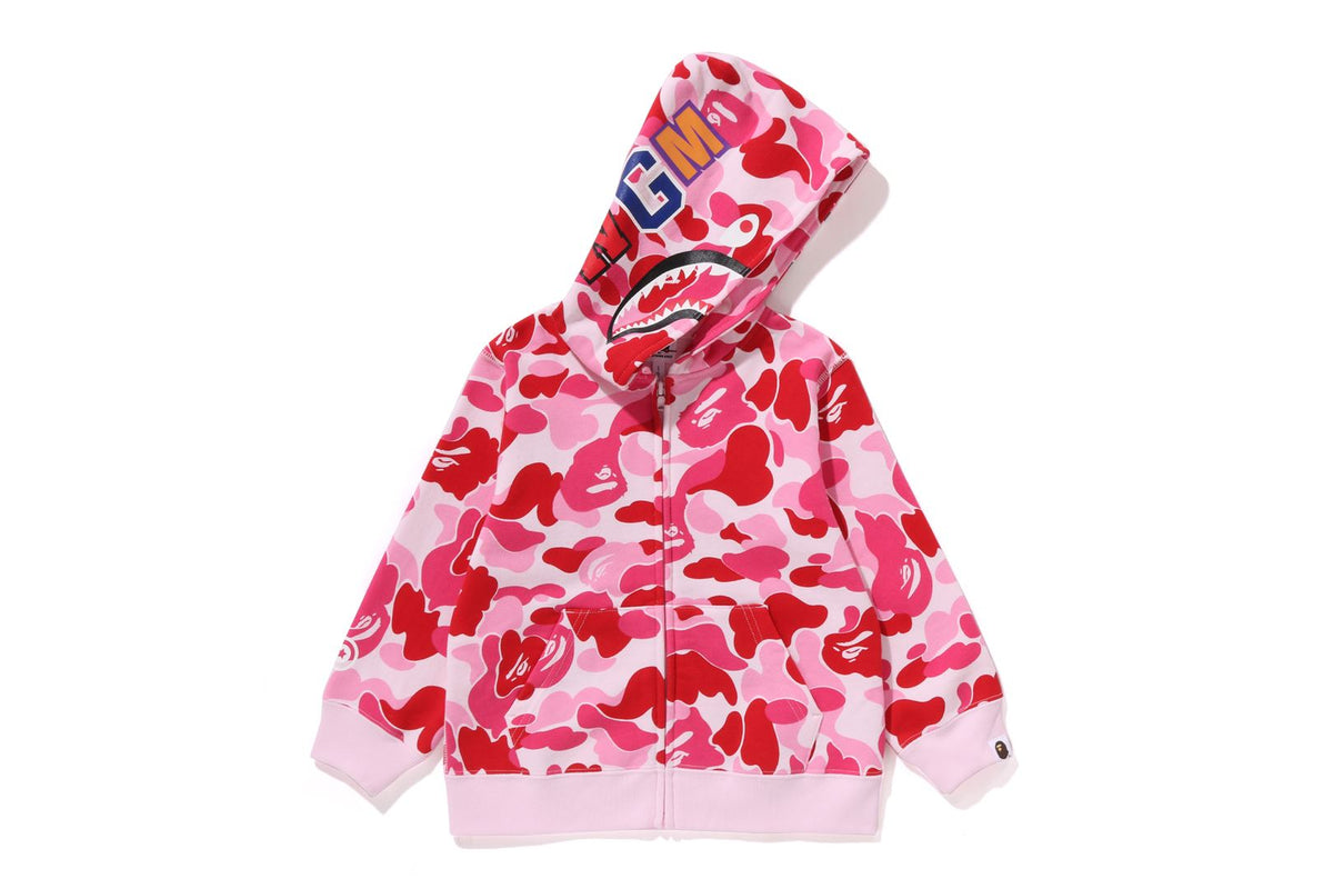 ABC CAMO SHARK ZIP HOODIE