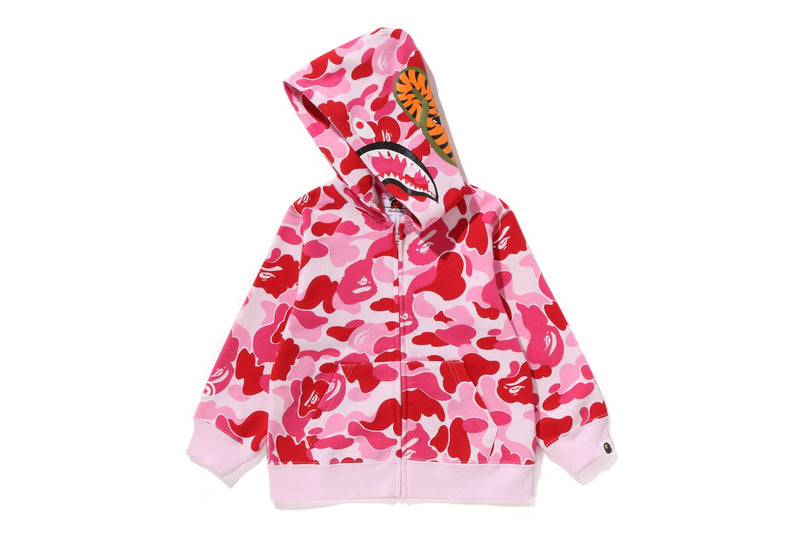 ABC CAMO SHARK ZIP HOODIE