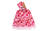 ABC CAMO SHARK ZIP HOODIE JUNIOR