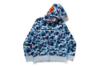 BAPE MENS ABC CAMO SHARK FULL ZIP HOODIE JACKET