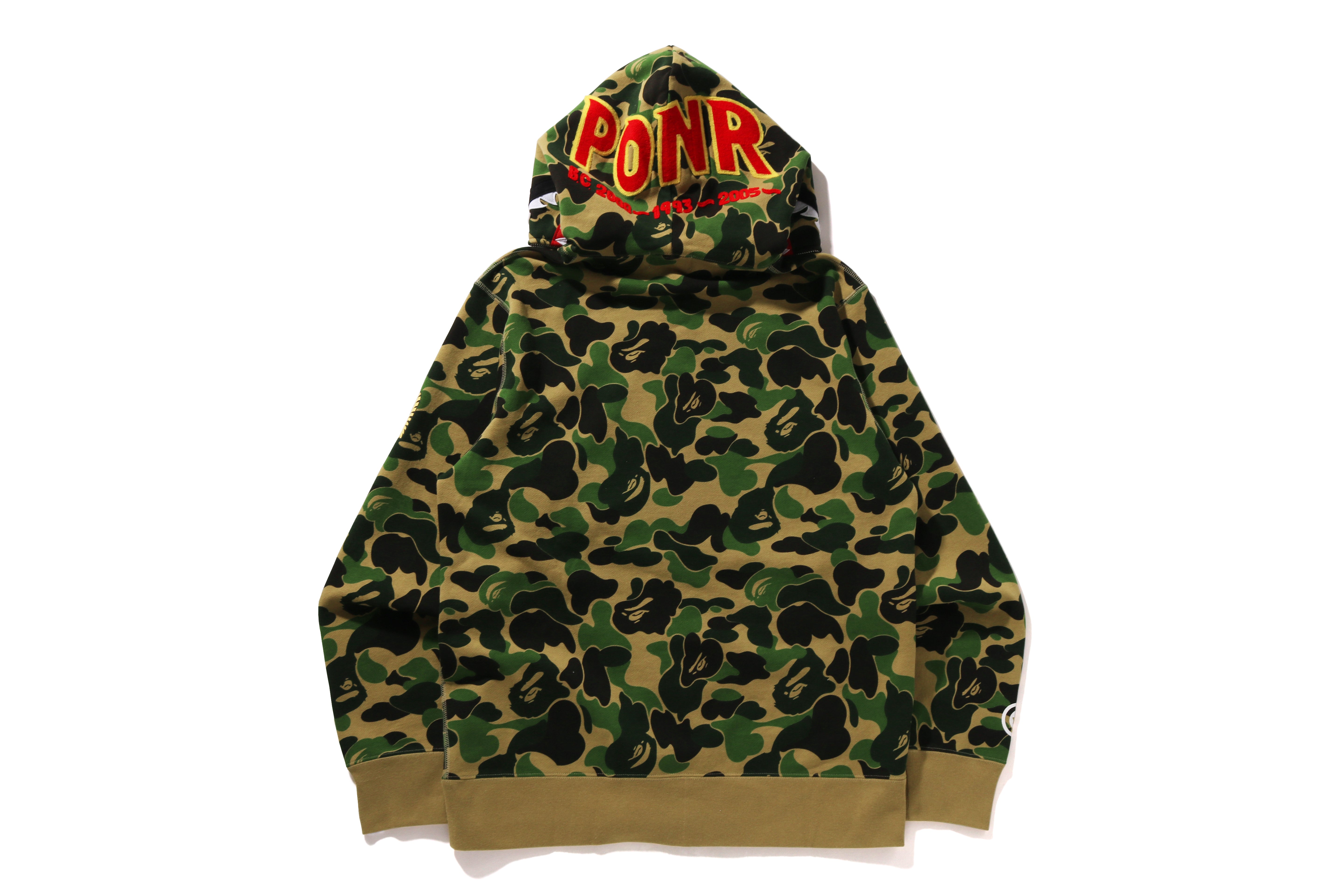 A BATHING APE® Abc Camo Shark Full Zip Hoodie | Bape official