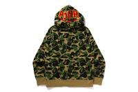 BAPE MENS ABC CAMO SHARK FULL ZIP HOODIE JACKET