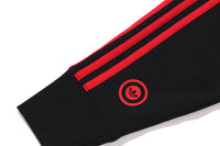 BAPE X ADIDAS - SHARK FULL ZIP HOODIE