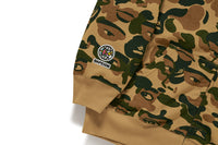 BAPE X KIDSUPER CAMO SHARK FULL ZIP HOODIE