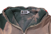 HAND DYE SHARK FULL ZIP HOODIE