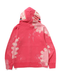 HAND DYE SHARK FULL ZIP HOODIE