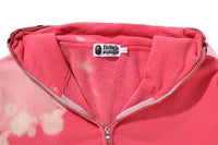 HAND DYE SHARK FULL ZIP HOODIE