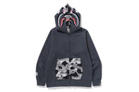 1ST CAMO SHARK FULL ZIP HOODIE