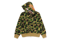 ABC CAMO SHARK FULL ZIP HOODIE LADIES
