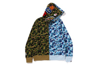 ABC CAMO SEPARATE SHARK FULL ZIP HOODIE