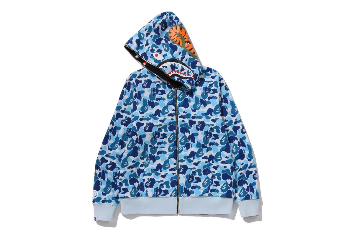 ABC CAMO REVERSIBLE SHARK FULL ZIP HOODIE