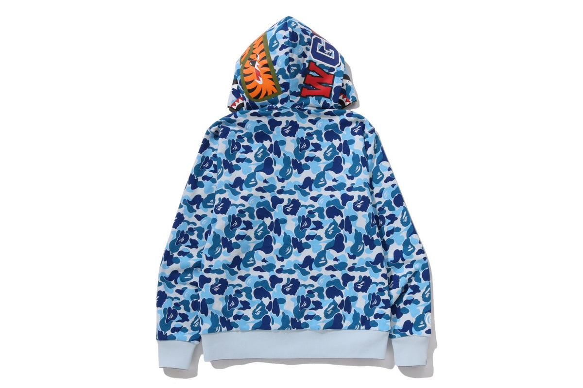 ABC CAMO REVERSIBLE SHARK FULL ZIP HOODIE