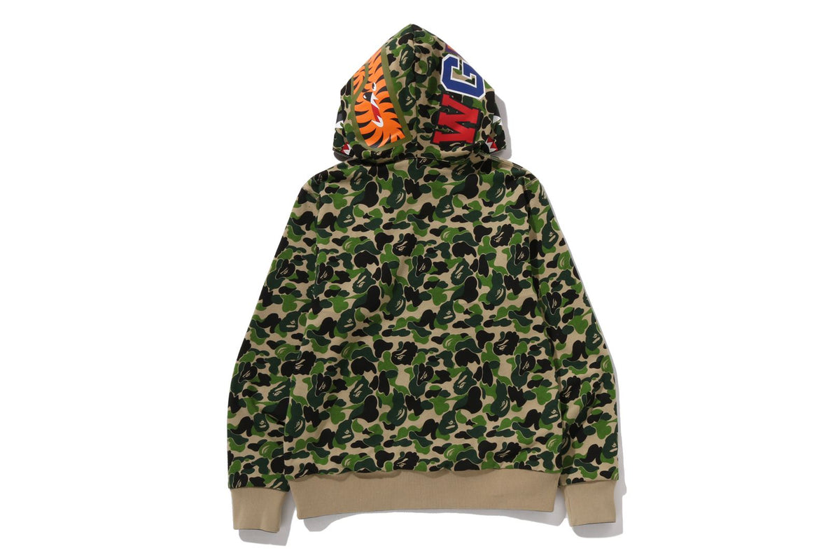 ABC CAMO REVERSIBLE SHARK FULL ZIP HOODIE