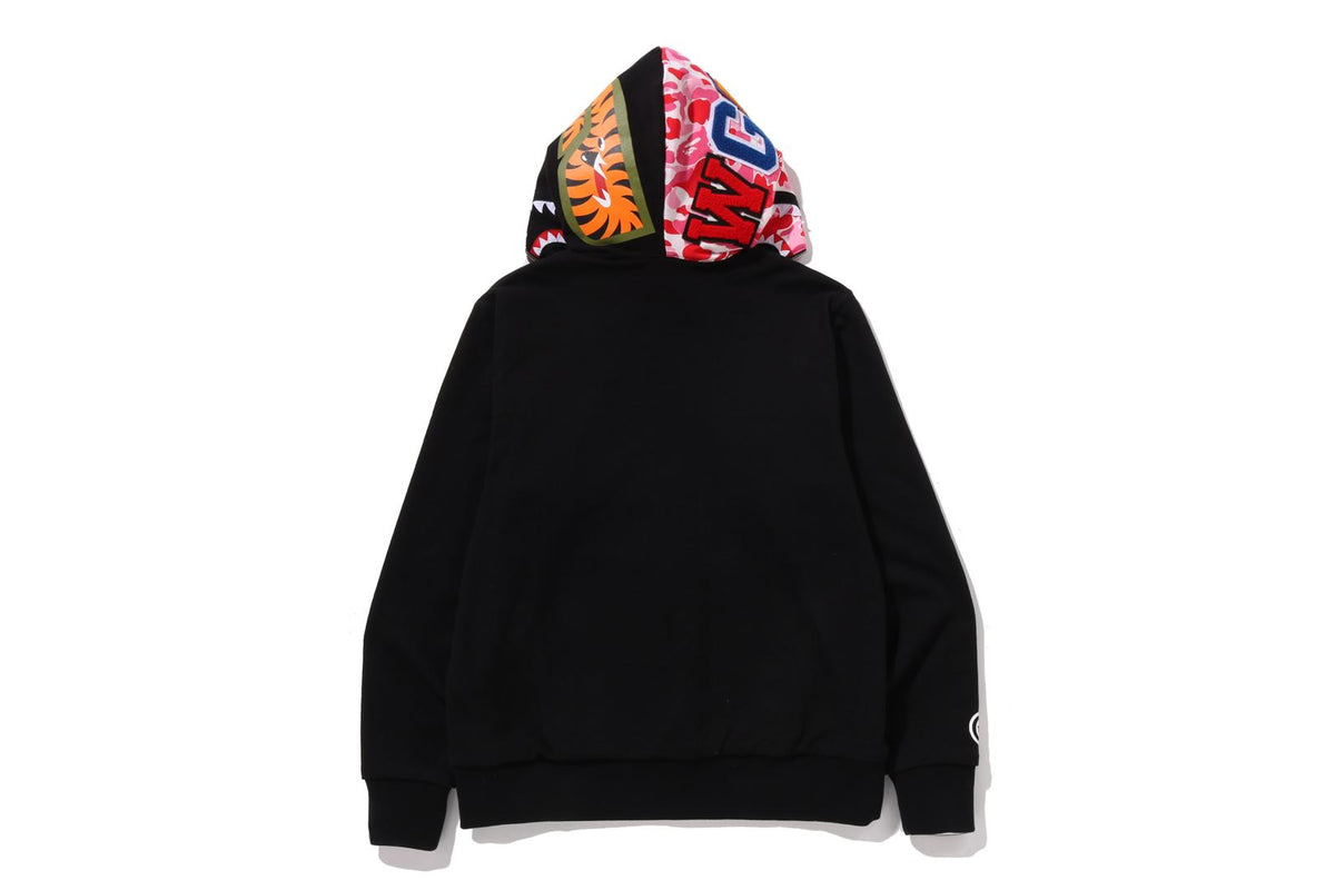 ABC CAMO REVERSIBLE SHARK FULL ZIP HOODIE