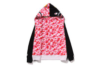 ABC CAMO REVERSIBLE SHARK FULL ZIP HOODIE