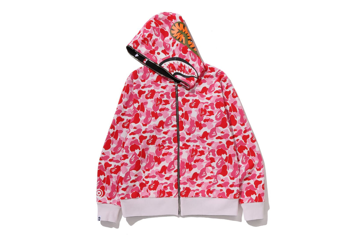 ABC CAMO REVERSIBLE SHARK FULL ZIP HOODIE