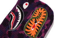 COLOR CAMO CROCHET  RELAXED FULL ZIP HOODIE