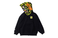 BAPE X CR7 LIFE LOGO RELAXED FIT SHARK FULL ZIP HOODIE M #2