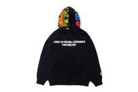 BAPE X CR7 LIFE LOGO RELAXED FIT SHARK FULL ZIP HOODIE M #2