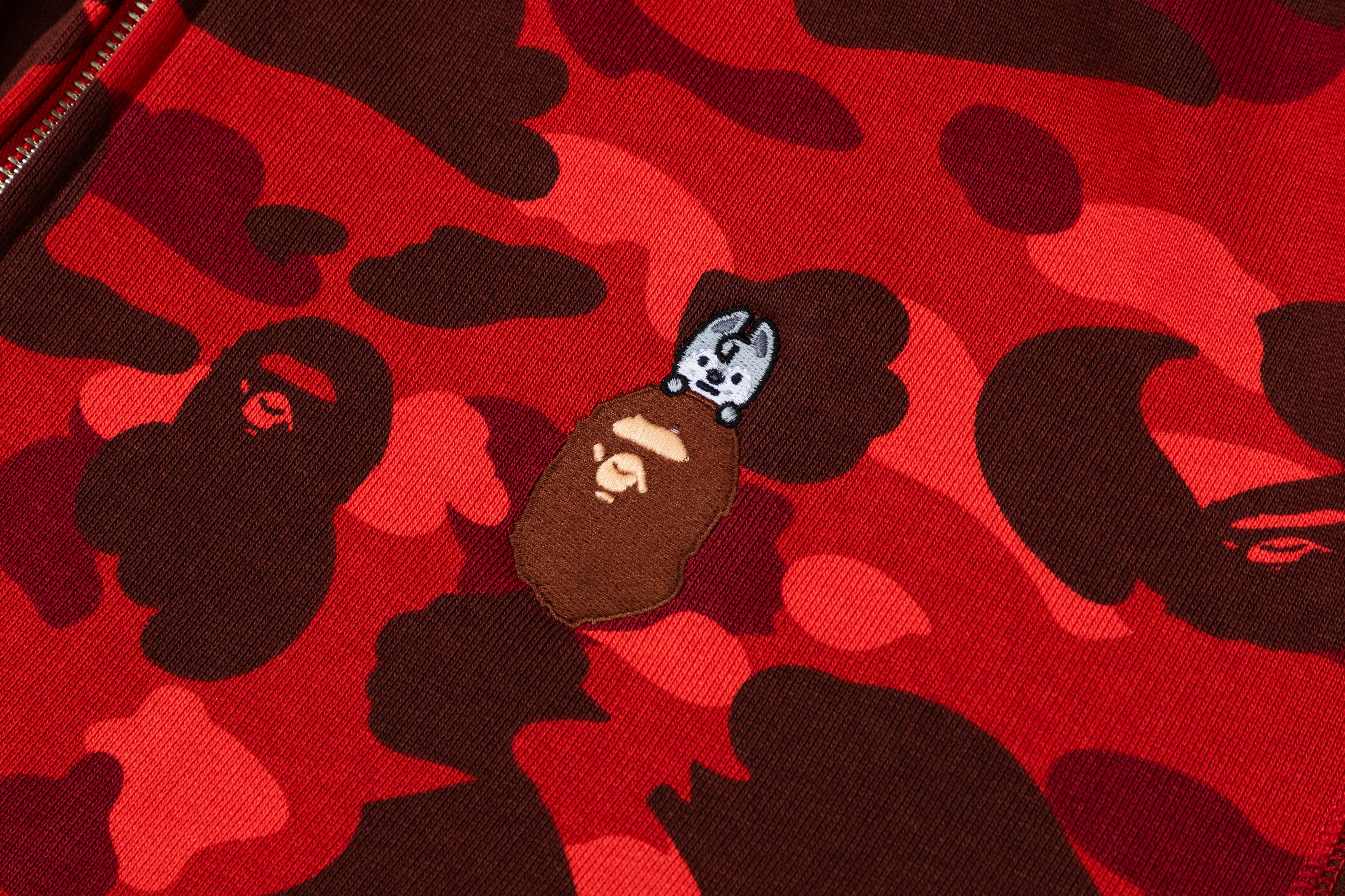 A BATHING APE® BAPE X Straykids Wolf Chan Shark Full Zip Hoodie