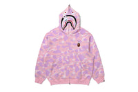 BAPE X STRAY KIDS LEEBIT SHARK FULL ZIP HOODIE
