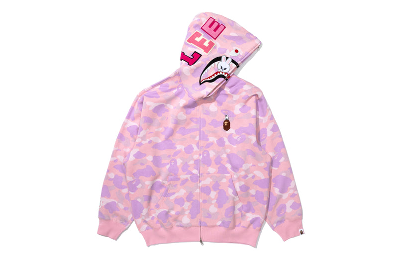 BAPE X STRAY KIDS LEEBIT SHARK FULL ZIP HOODIE