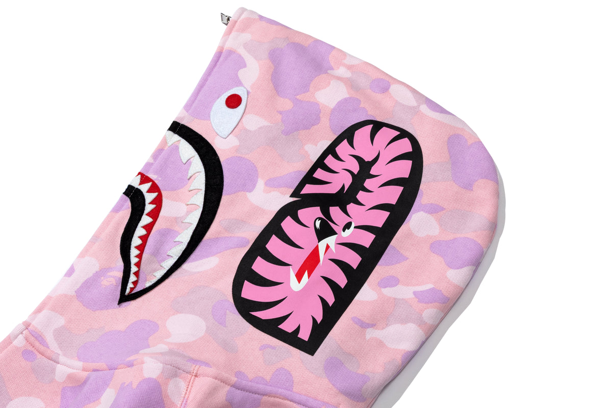 BAPE X STRAY KIDS LEEBIT SHARK FULL ZIP HOODIE