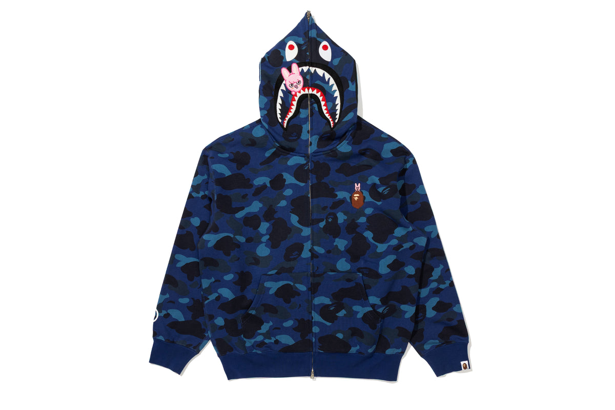 BAPE X STRAY KIDS DWAEKKI SHARK FULL ZIP HOODIE