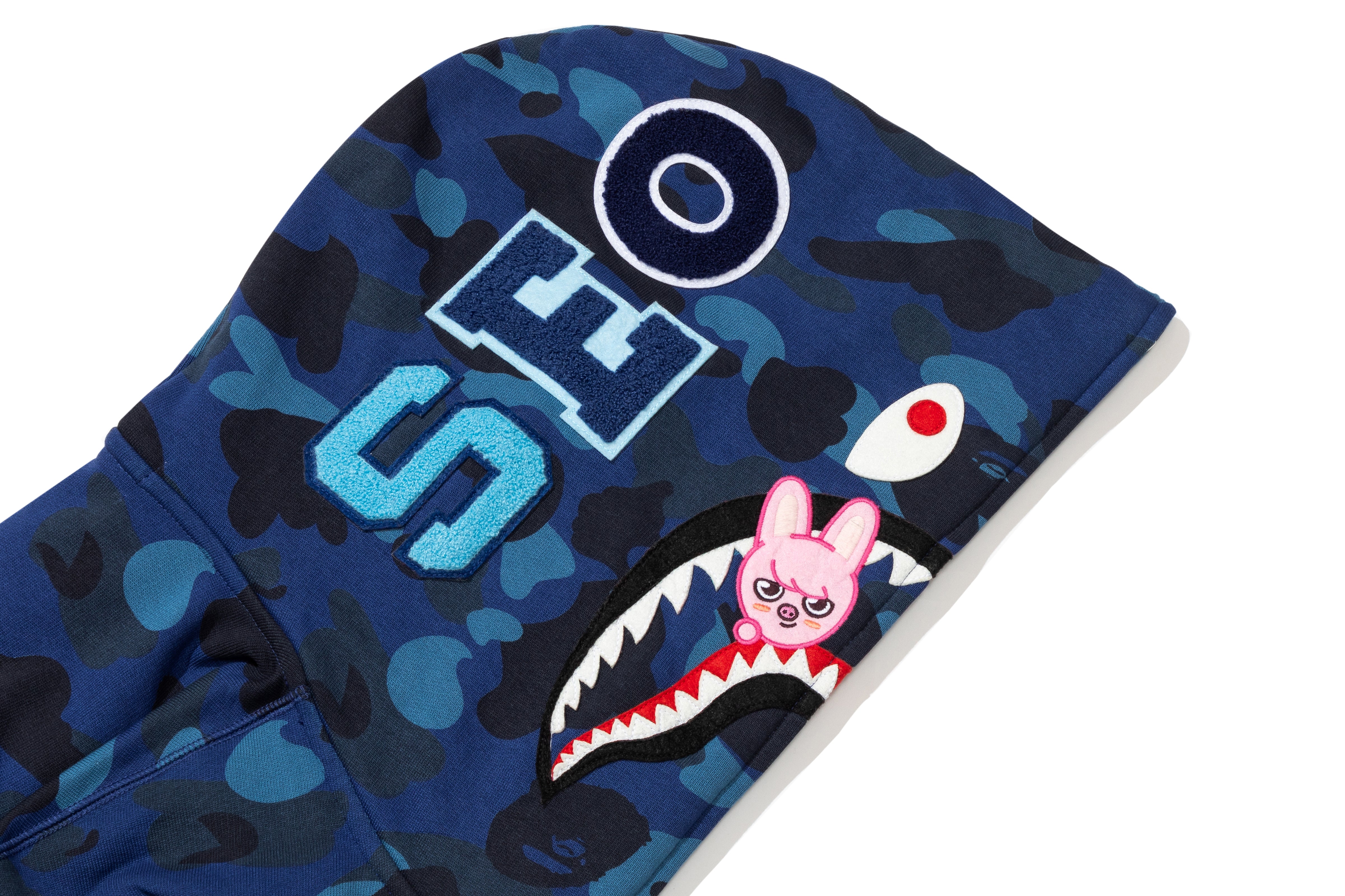 A BATHING APE® BAPE X Straykids Dwaekki Shark Full Zip Hoodie