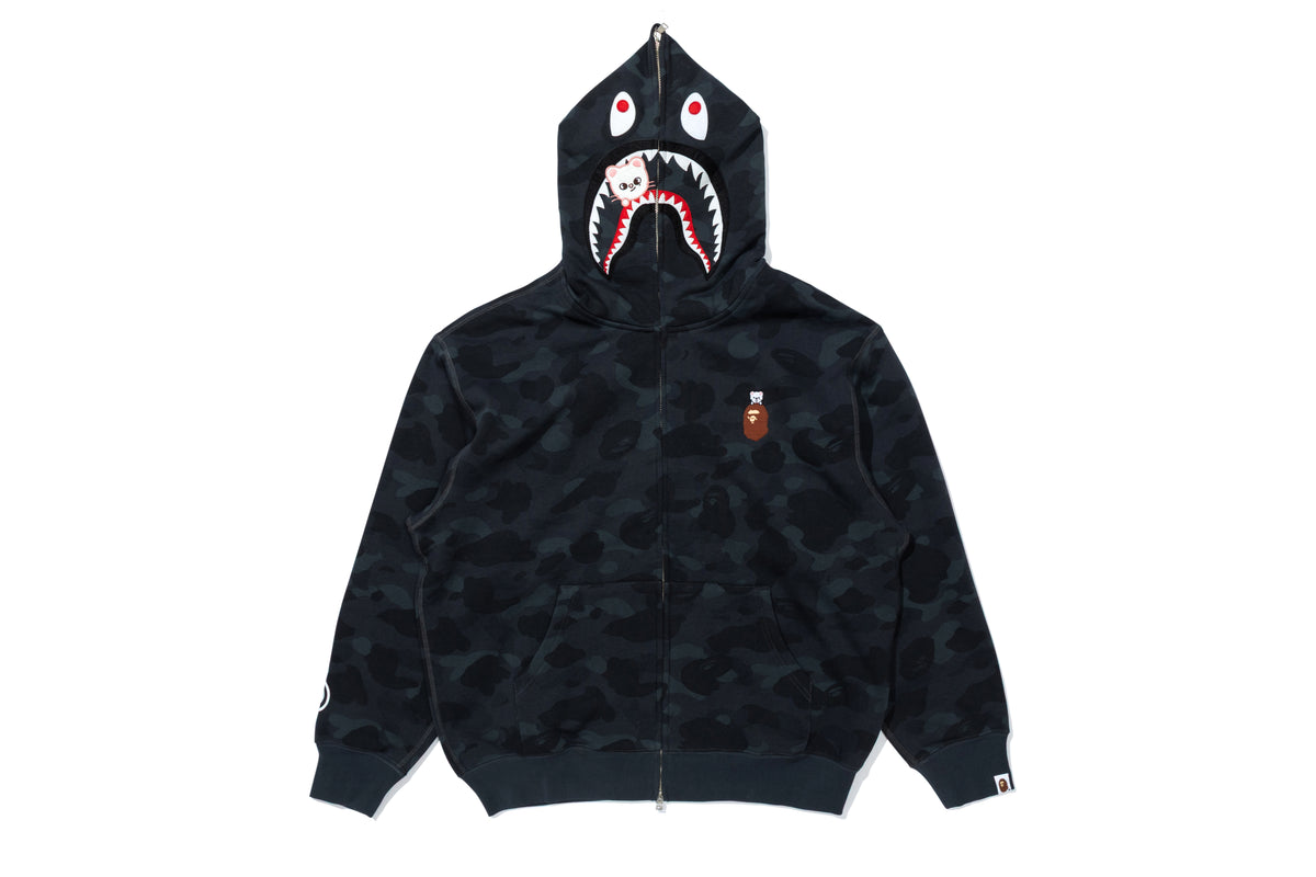 BAPE X STRAY KIDS JINIRET SHARK FULL ZIP HOODIE