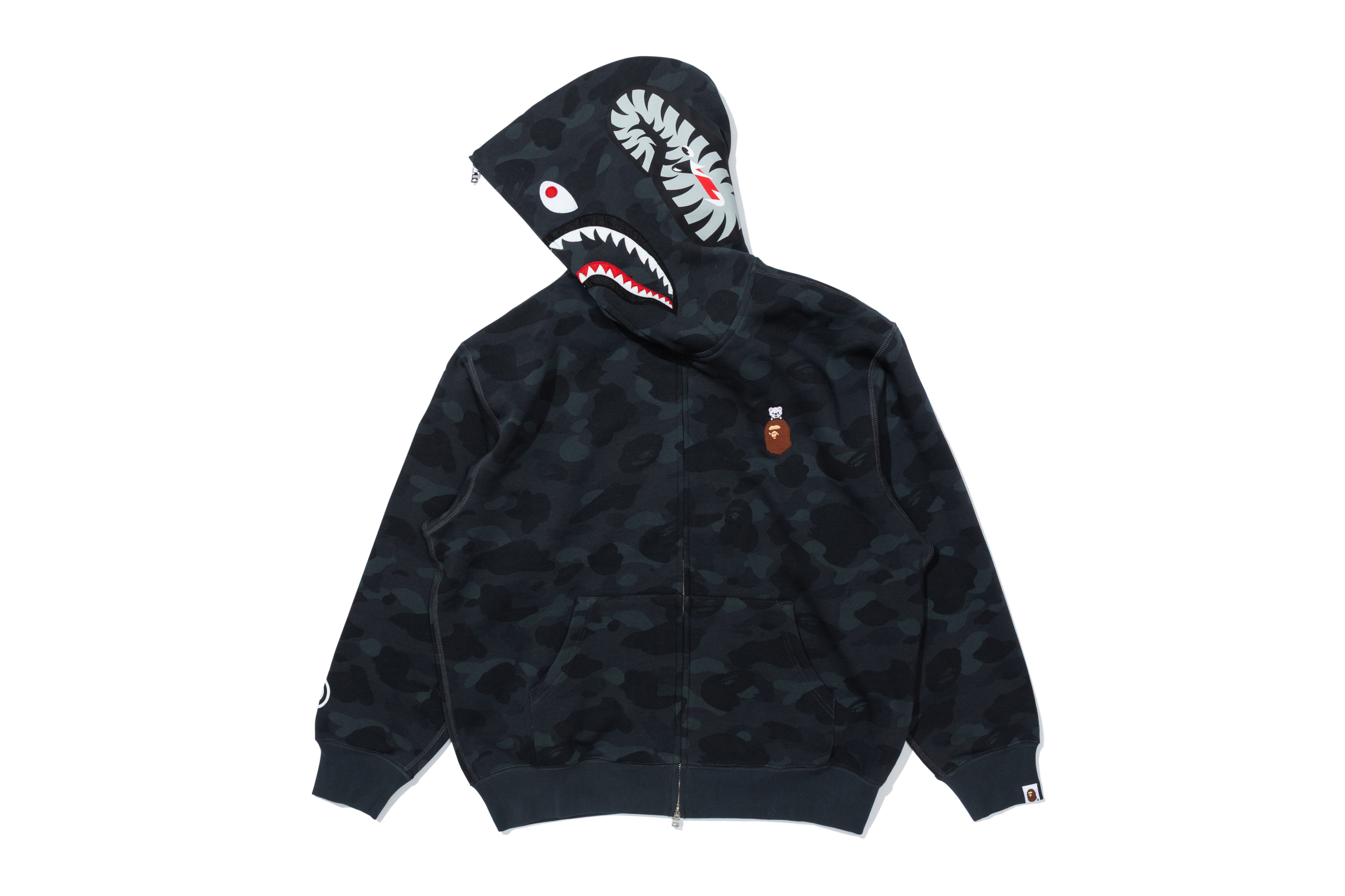 A BATHING APE® BAPE X Straykids Jiniret Shark Full Zip Hoodie