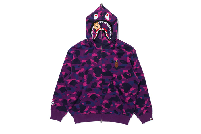 BAPE X STRAY KIDS HAN QUOKKA SHARK FULL ZIP HOODIE