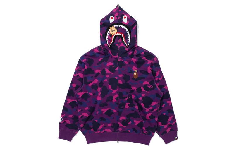 BAPE X STRAY KIDS HAN QUOKKA SHARK FULL ZIP HOODIE