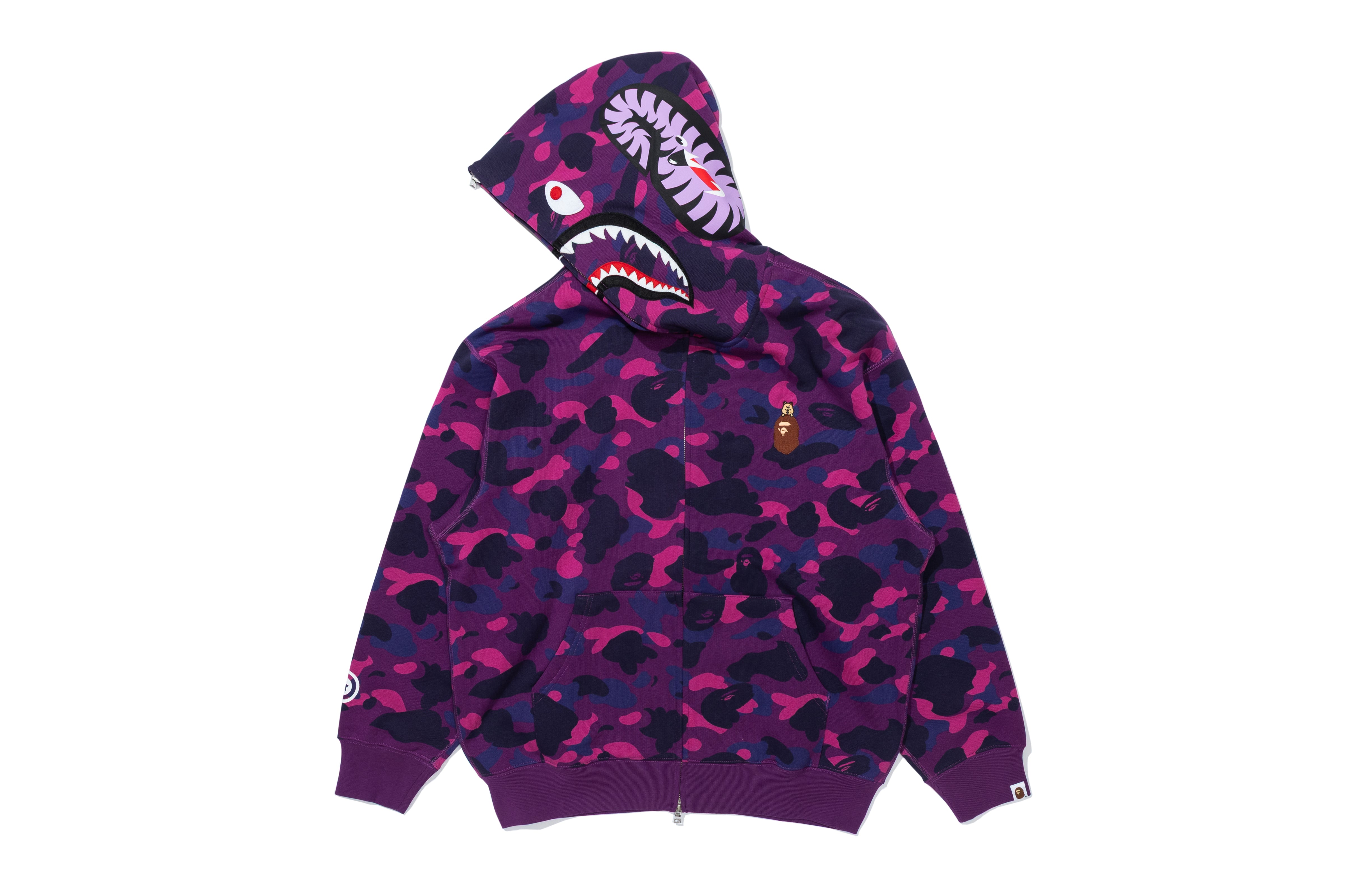 A BATHING APE® BAPE X Straykids Han Quokka Shark Full Zip Hoodie