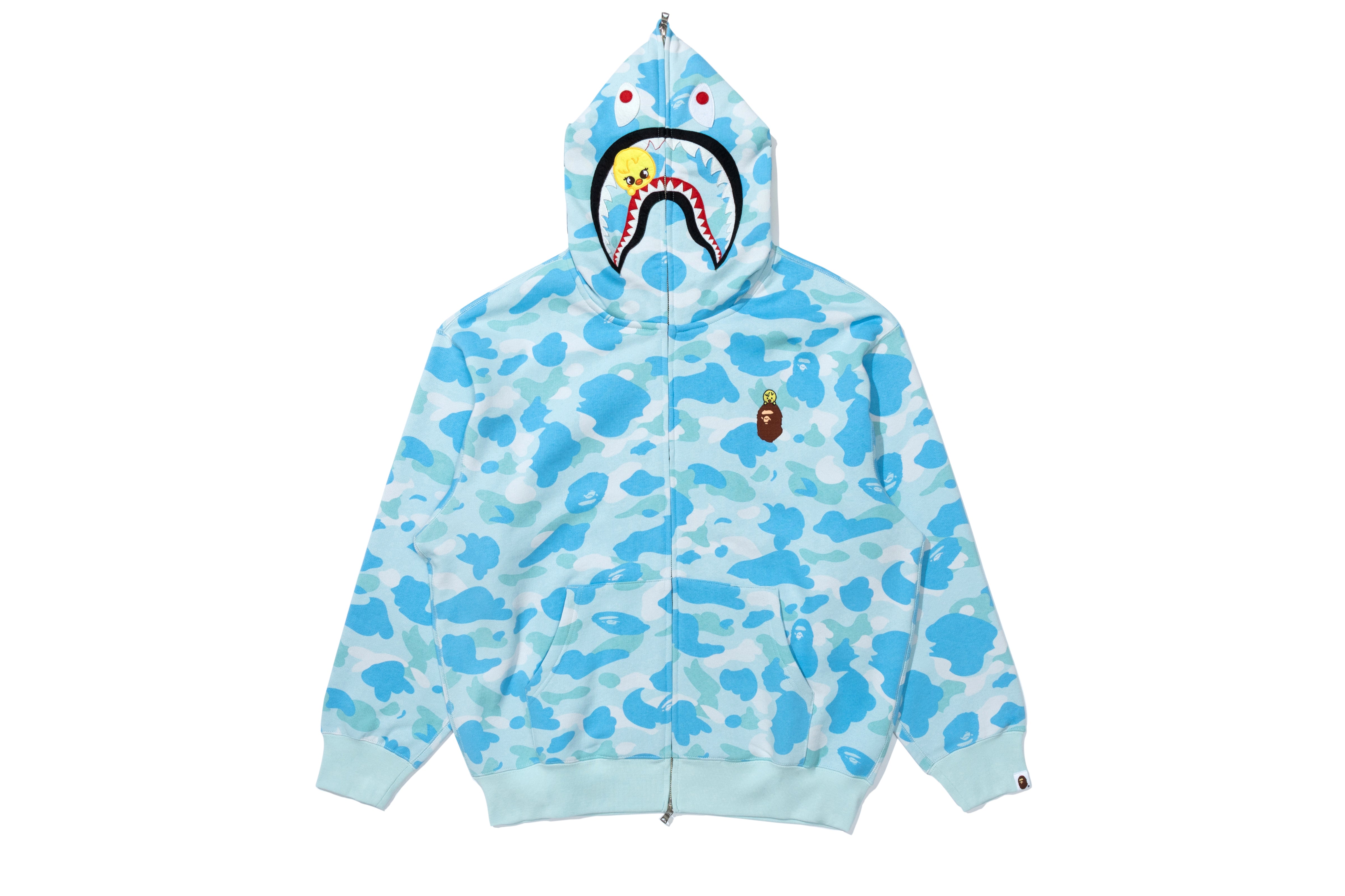 A BATHING APE® BAPE X Straykids Bbokari Shark Full Zip Hoodie
