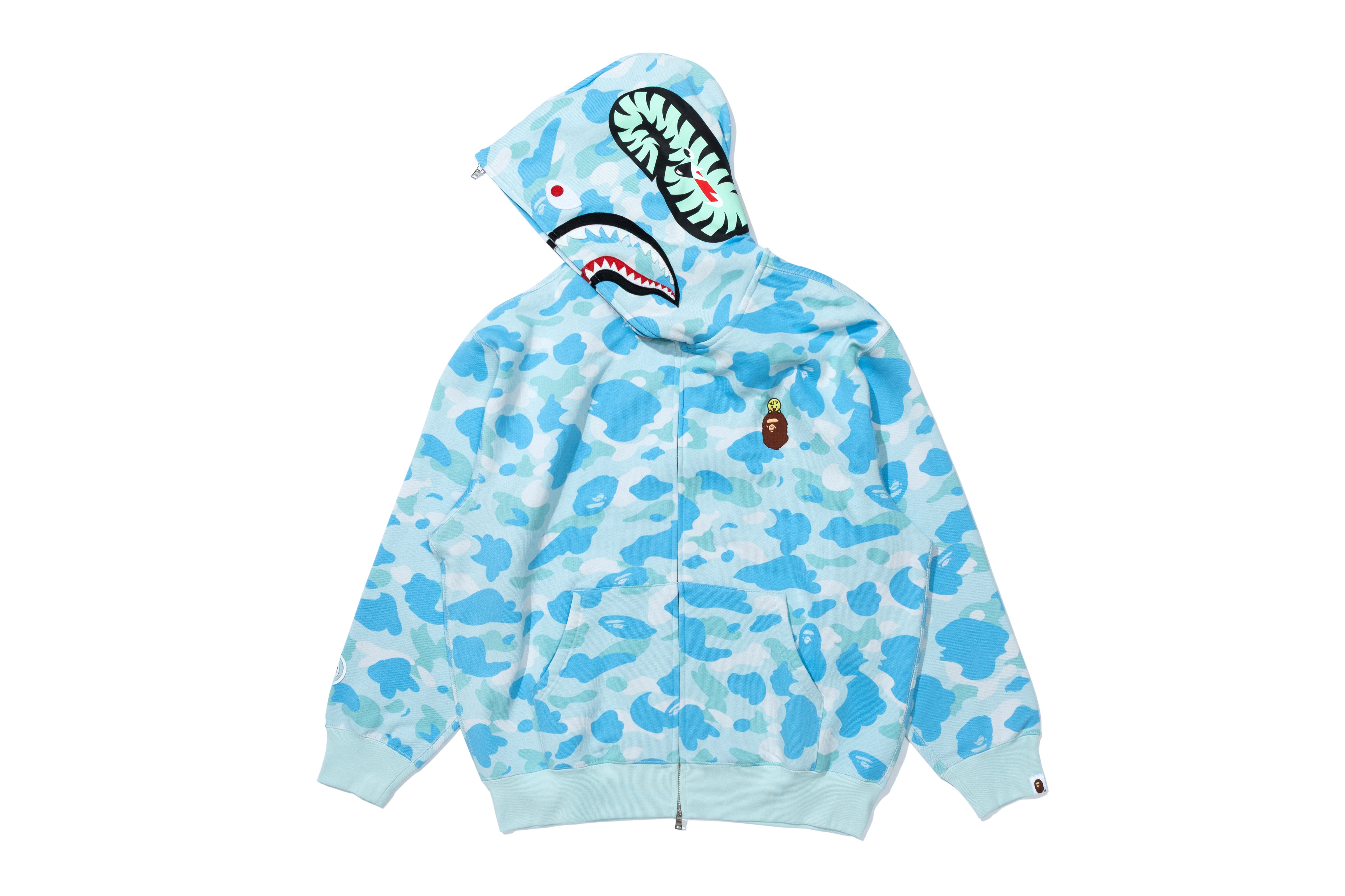 A BATHING APE® BAPE X Straykids Bbokari Shark Full Zip Hoodie
