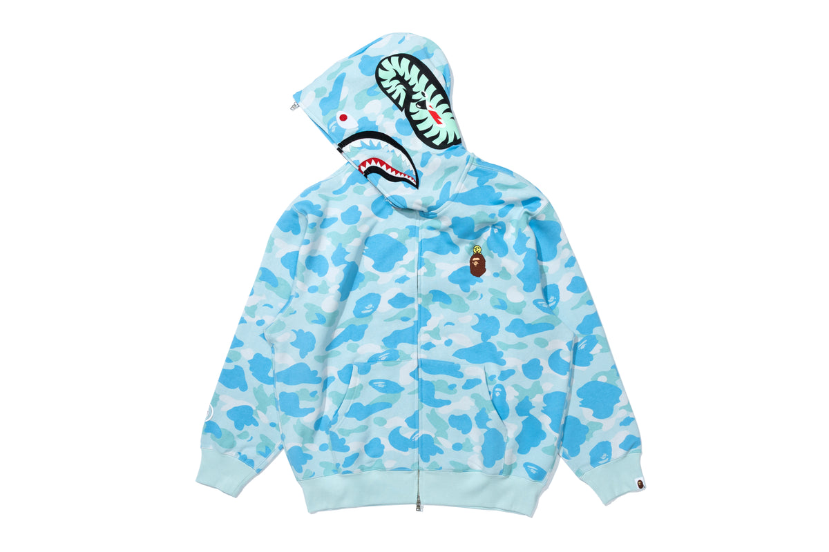 BAPE X STRAY KIDS BBOKARI SHARK FULL ZIP HOODIE