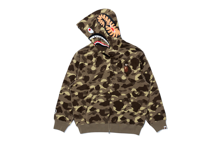 BAPE X STRAY KIDS PUPPYM SHARK FULL ZIP HOODIE