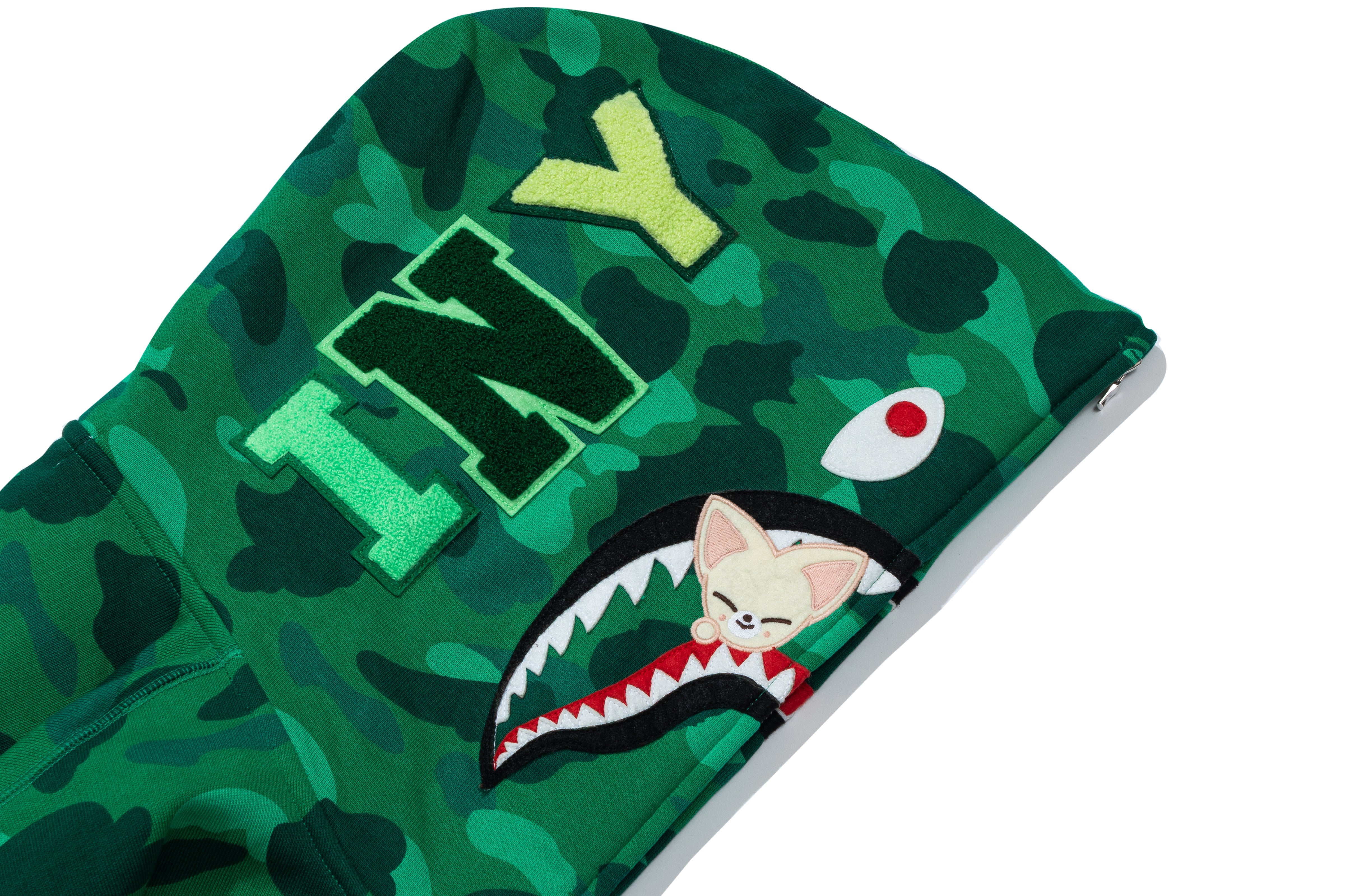 A BATHING APE® BAPE X Straykids Foxi.ny Shark Full Zip Hoodie