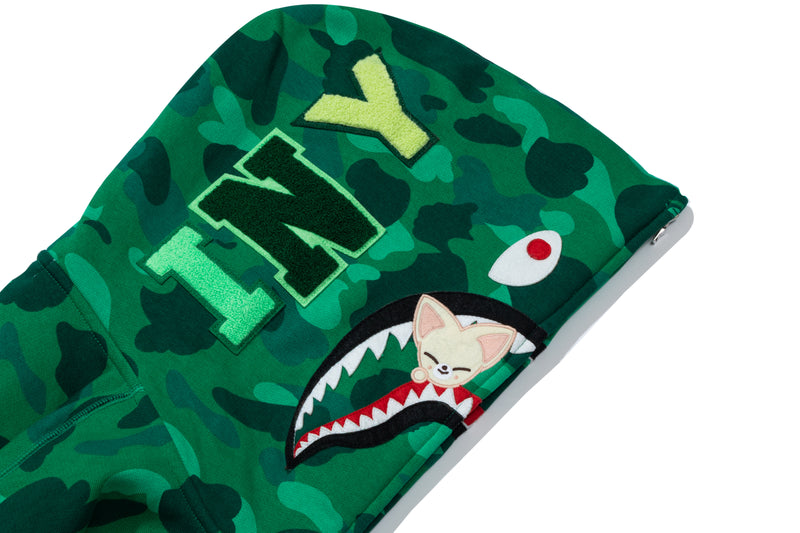 BAPE X STRAY KIDS FOXI.NY SHARK FULL ZIP HOODIE