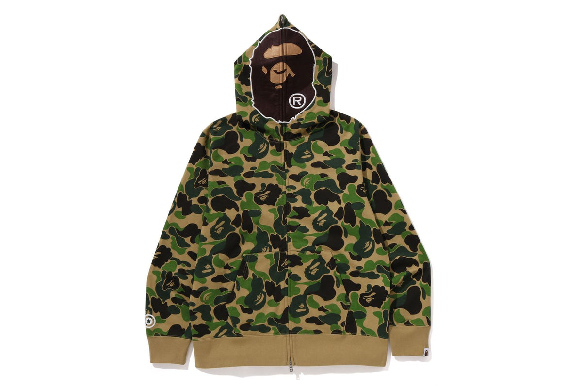 ABC CAMO 2ND APE FULL ZIP HOODIE