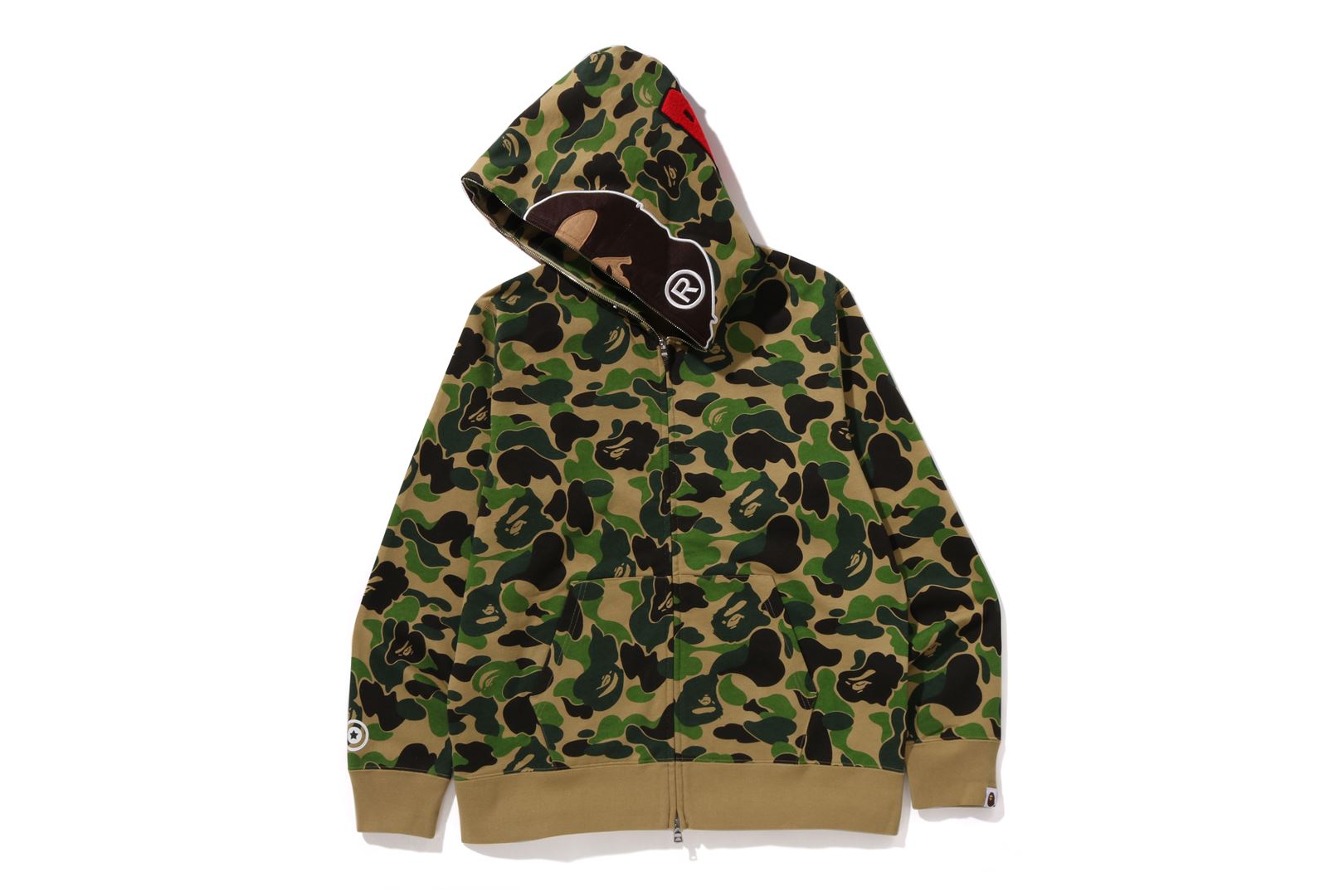 トップス M1595 ABC CAMO 2nd APE FULL ZIP HOODIE A BATHING APE® Abc Camo 2nd Ape Full Zip Hoodie | Bape official
