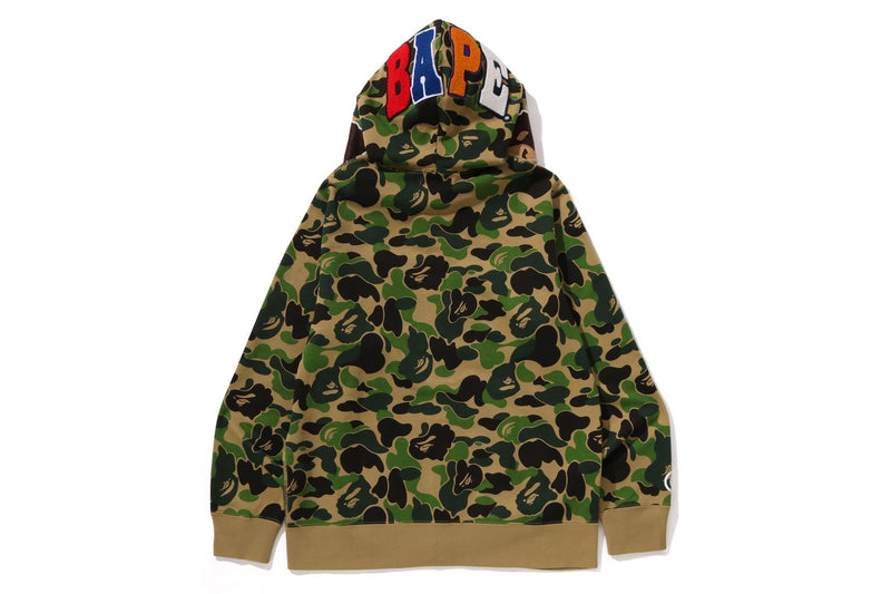 ABC CAMO 2ND APE FULL ZIP HOODIE
